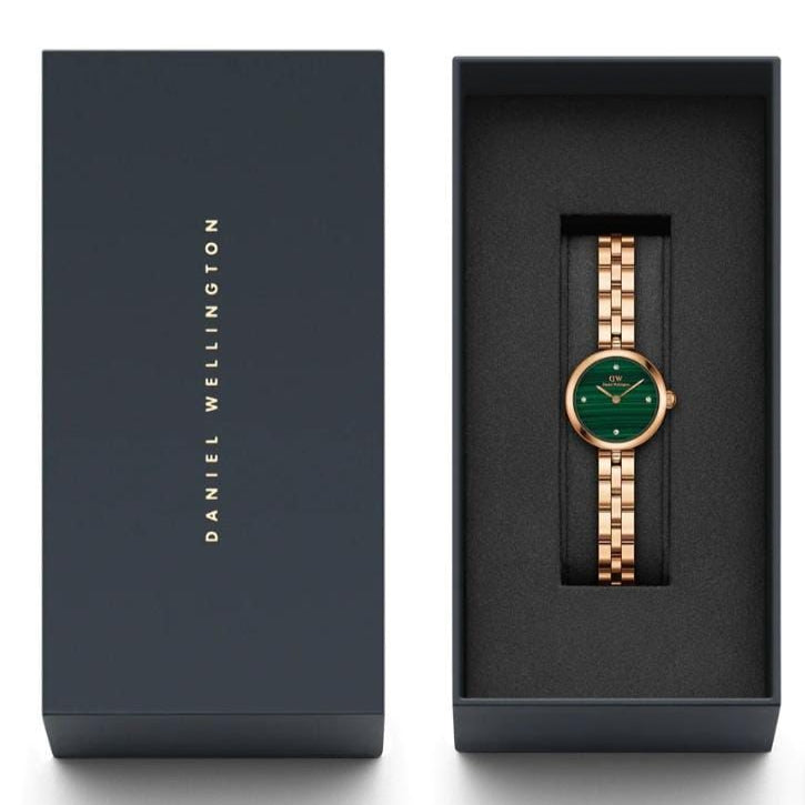 Daniel Wellington Elan Lumine Matte Black Rose Gold Women's Watch – Luxevion