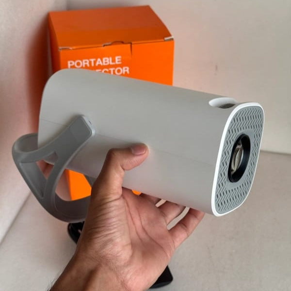 LUXEVION Portable 4K Ready Projector with Stand