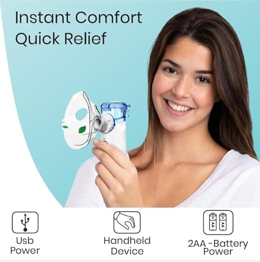Navnihaal JSL-W302 Portable Medical Nebulizer with USB Charging