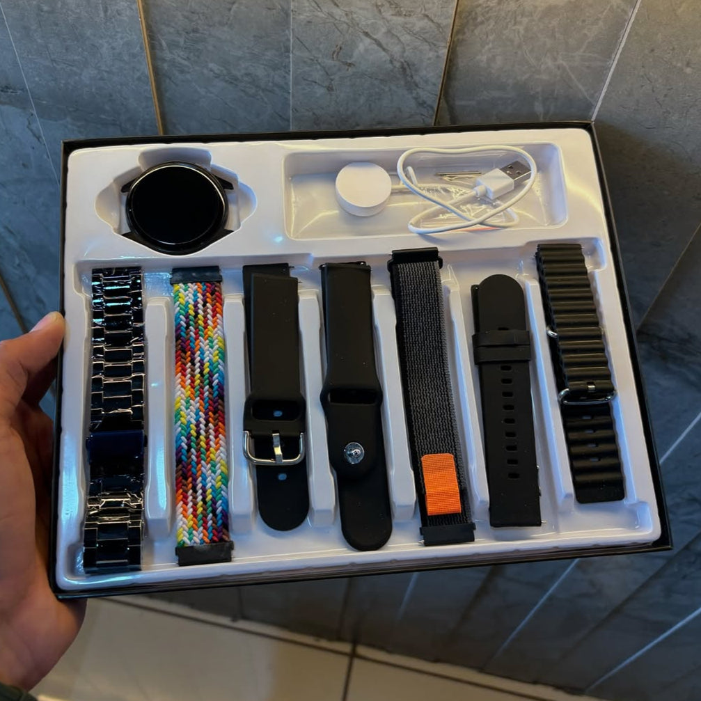 Black smart watch