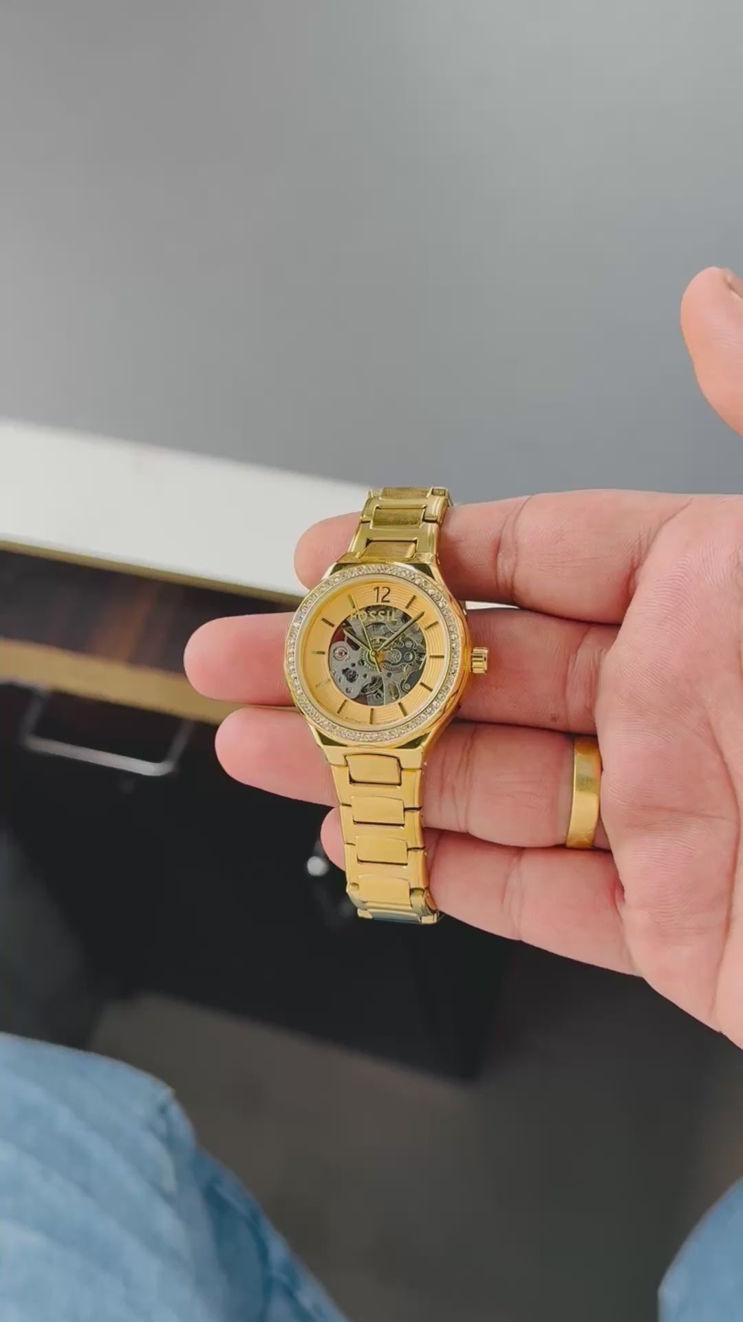 buy fossil eevie skeleton watch online in india – luxevion